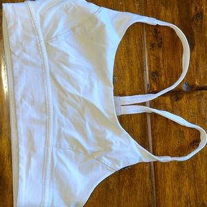lululemon white sports bra